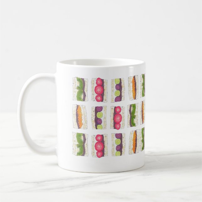 Mug Fruits Sandwiches  (Gauche)