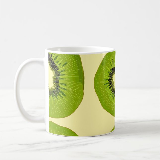 Mug Fruits tropicaux juteux : Été vibrant (Gauche)