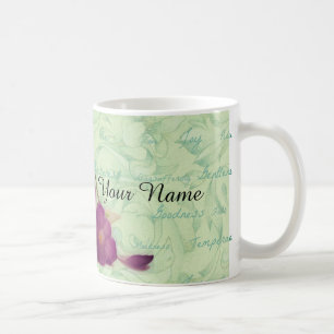 Mug Fruits verts et pourpres de fleur de l'esprit