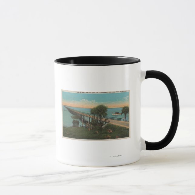 Mug Ft. Myers, Floride - Vue du pont du sentier Tamiam (Droite)
