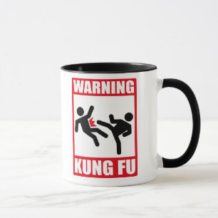 Mug fu d'avertissement de kung