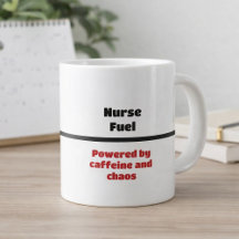 Mug Fuel Personnalisé [Titre de l'emploi] | Café P