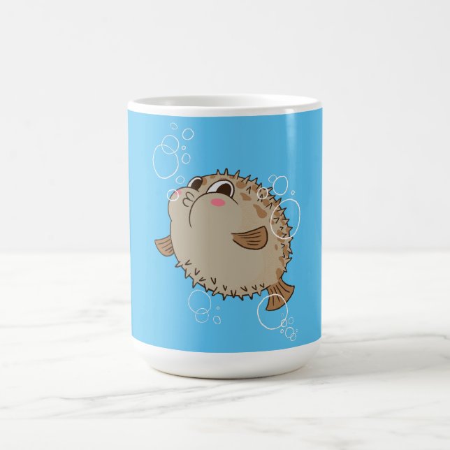 Mug Fugu Sea Life dessin animé (Centre)