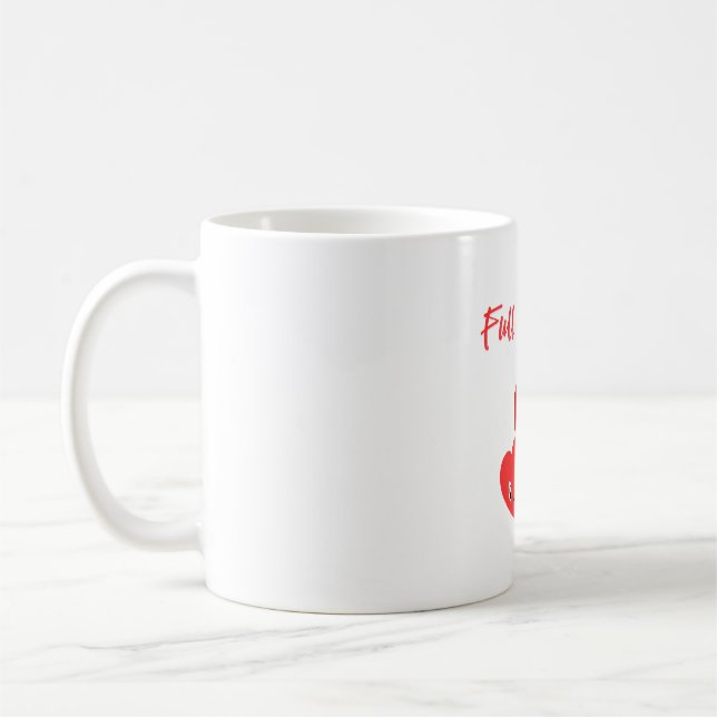 Mug Full of Love & Giggles Valentine (Gauche)