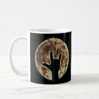 Mug Fullmoon Rock Hand Music Festival Moonphase