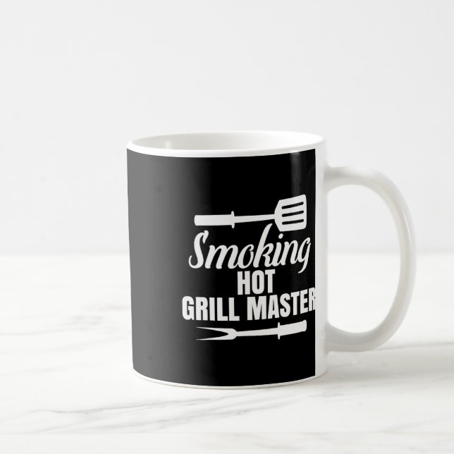 Mug Fumer Grill Chaud Master Barbecue King Queen Of Th (Droite)