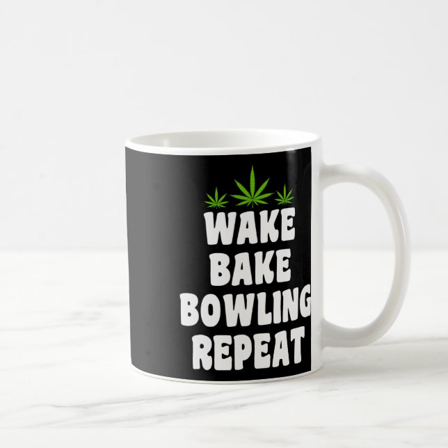 Mug Fumeur de bowling et de weed  (Droite)