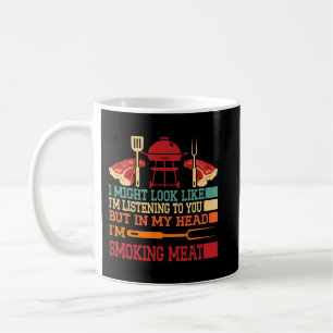 Mug Fumeur de viande Barbecue Fumer Griller Chef Barbe