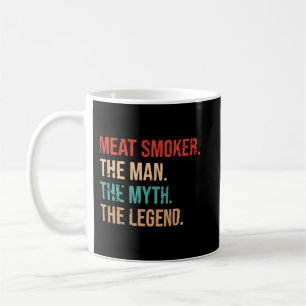 Mug Fumeur de viande Fumeur de barbecue Vintage Grille