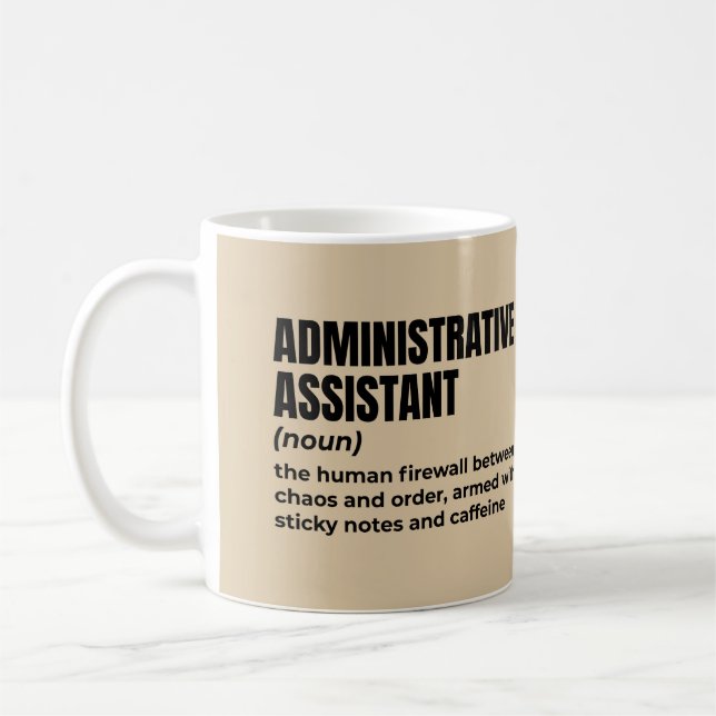 Mug Fun Assistant administratif Définition (Gauche)