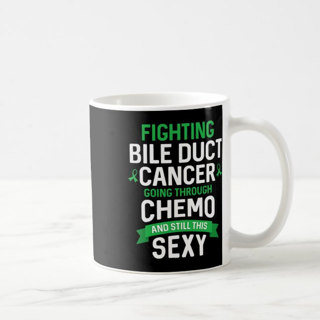 Mug Fun Cancer Fighter Bile Duct Cancer Patient Chemo (Droite)