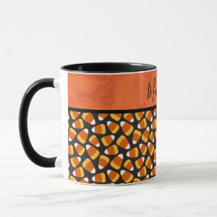 Mug Fun Candy Corn Motif personnalisé