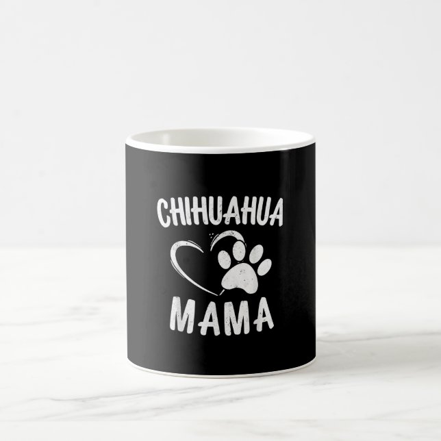 Mug Fun Chihuahua Mama Cadeau Animaux de compagnie Lov (Centre)