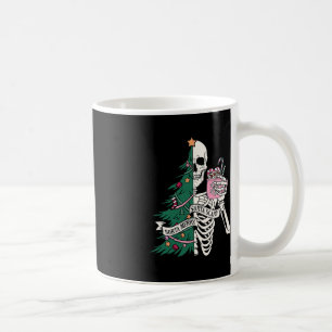 Mug Fun Christmas Sorta Merry Sorta Scandale Skeleton
