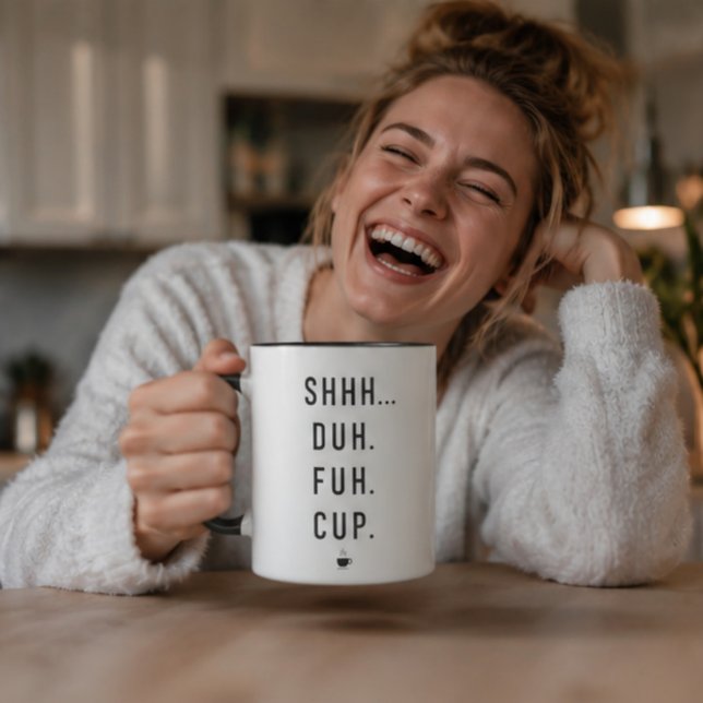 Mug Fun coffee humor typography modern coworker (Créateur téléchargé)
