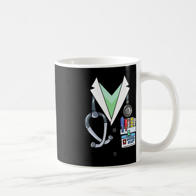 Mug Fun Doctor White Lab Coat Costume Halloween Docteu (Droite)