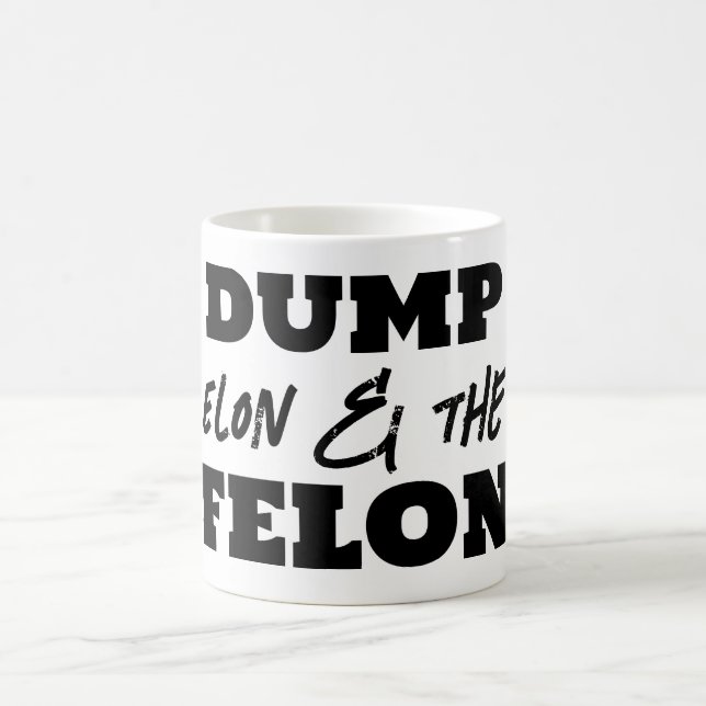 Mug Fun Dump Elon et le Felon (Centre)