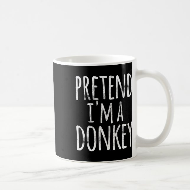 Mug Fun Easy Lazy Halloween Faire semblant d'être un â (Droite)