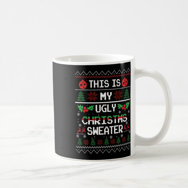 Mug Fun Famille Correspondant Noël Vilains Noël (Droite)