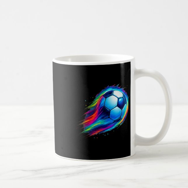 Mug Fun Foot Amusant Effet Tie-Dye Ressentez Le Drip  (Droite)