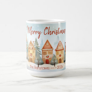 Mug Fun Gingerbread Maisons de Noël Musique