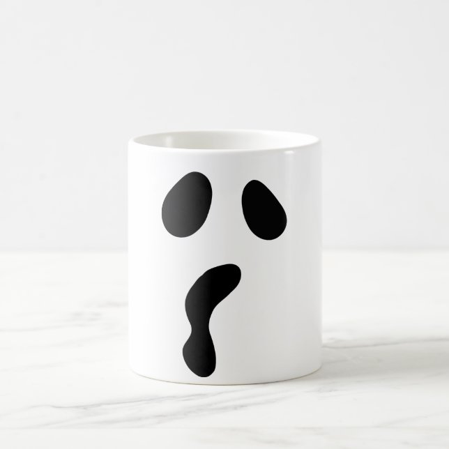 Mug Fun Halloween boo face fantôme effrayant Parti (Centre)