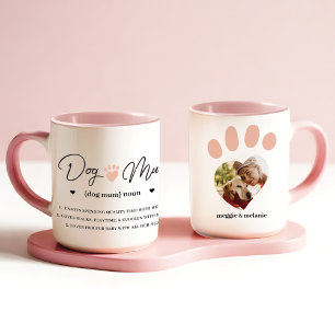 Mug Fun humoristique maman Chien Personnalisé Définiti