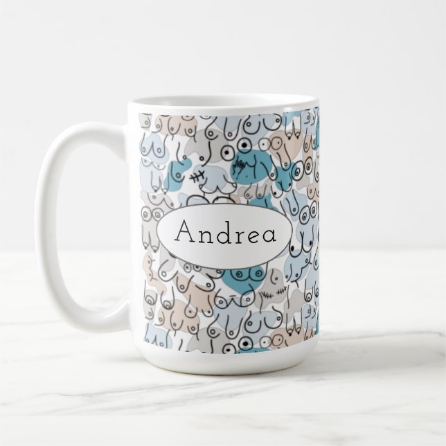 Mug Fun humour maman bleue (Gauche)