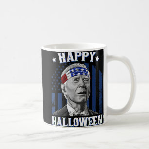 Mug Fun Joe Biden Happy Halloween Confus Pour Le 4ème 