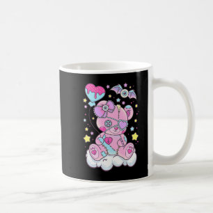 Mug Fun Kawaii Pastel Goth mignonne Ours Déplaisant An
