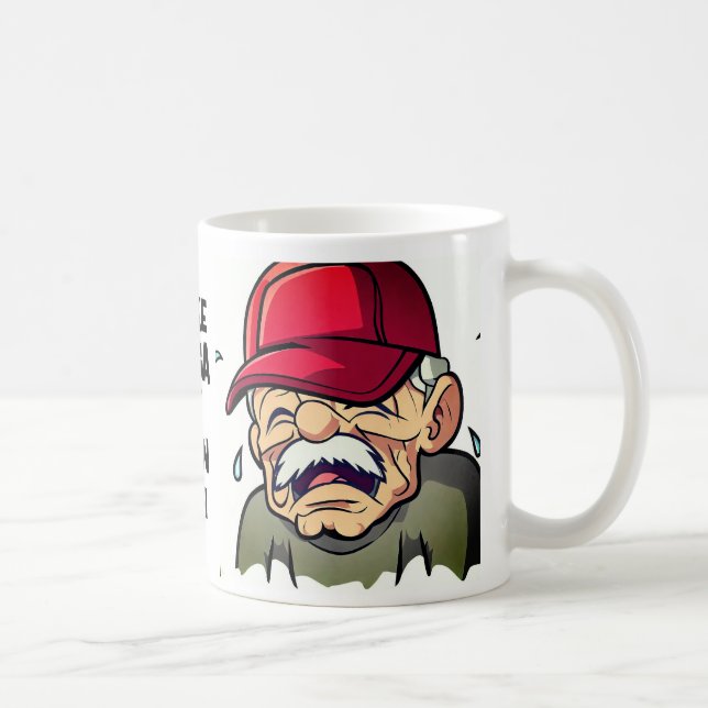 Mug Fun Make MAGA Cry again 2024 (Droite)