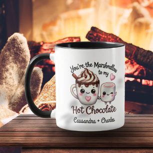 Mug Fun "Marshmallow to My Hot Chocolat" Custom