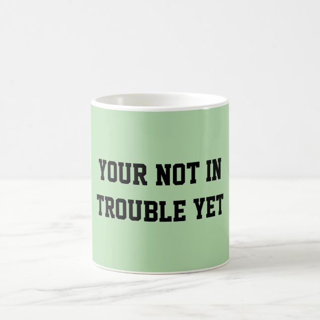 Mug Fun Mint Green Sarcastic quote for teachers (Centre)