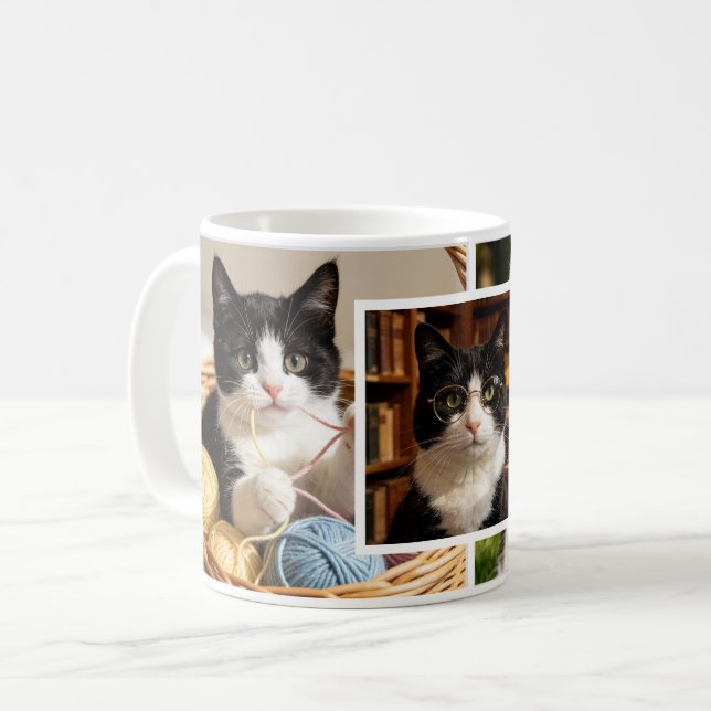 Mug Fun Photo Collage of Memories (Devant gauche)