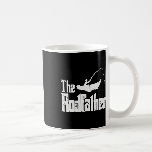 Mug Fun Rodfather Pêche Fête des pères Movie Pun Da (Droite)