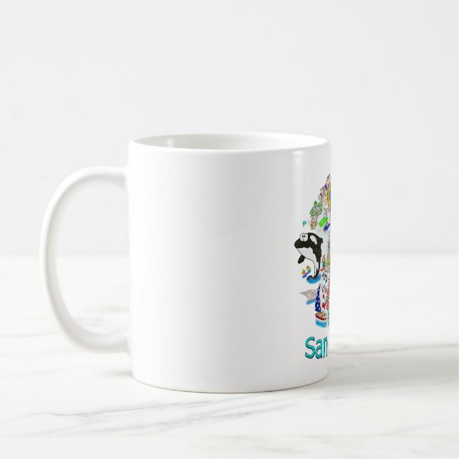 Mug Fun San Diego California (Gauche)