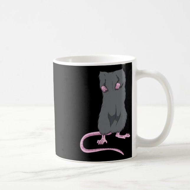 Mug Fun Souris sans tête Halloween Rat Body Costume fa (Droite)