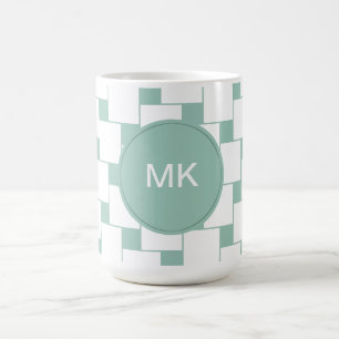 Mug Fun tissé Carré Mint Green