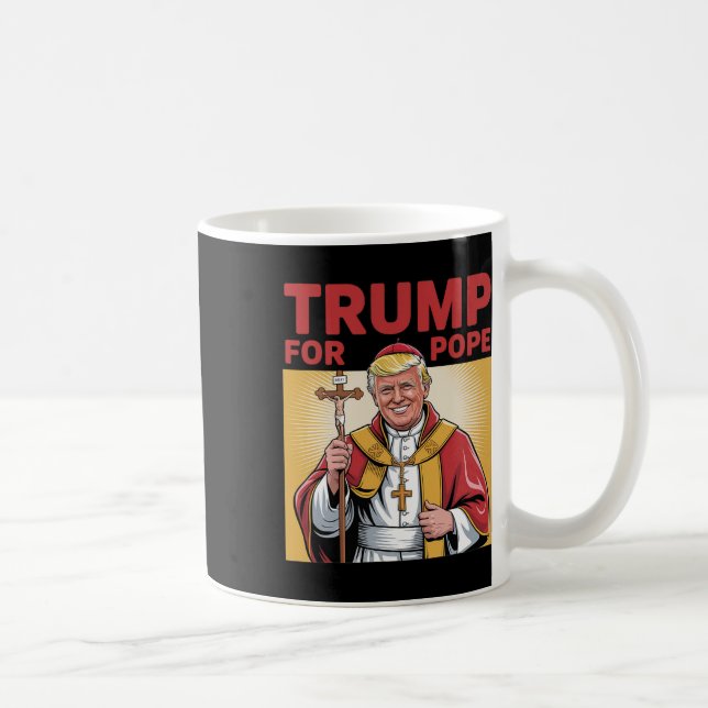 Mug Fun Trump Pour Pope Gear Catholique Vatican Republ (Droite)
