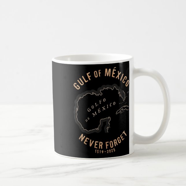 Mug Fundy Golfe D'Amérique Américaine Golfe Du Mexique (Droite)