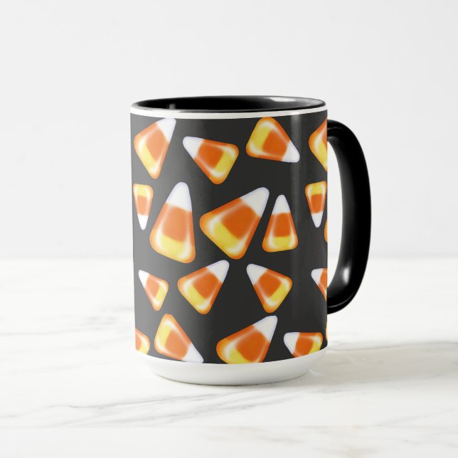 Mug FunHalloween bonbons motif, plaisir bonbons bonbon (Devant droit)