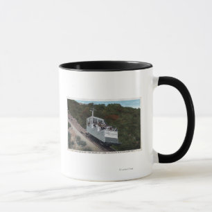 Mug Funiculaire sur la vue de pente
