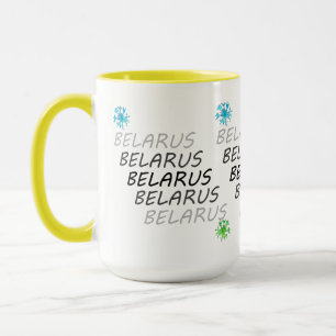 Mug Funky Biélorussie Б е л р а с у Coupe de café de f