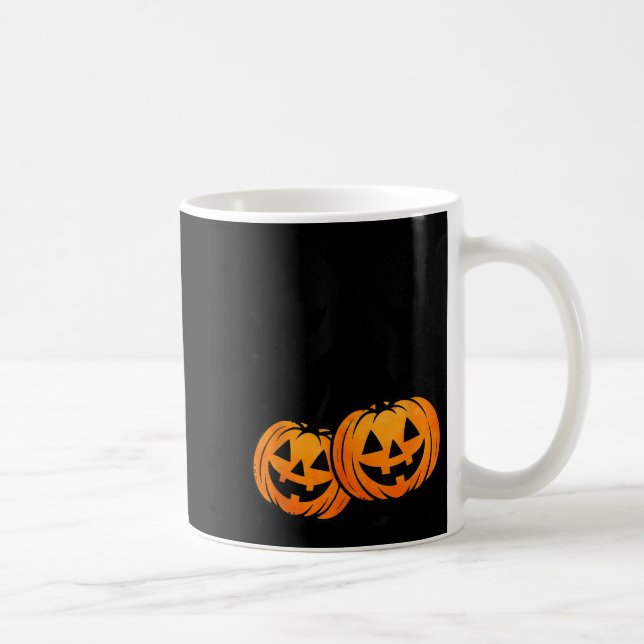 Mug Funky Citrouille Halloween Cerises Automne Coque d (Droite)