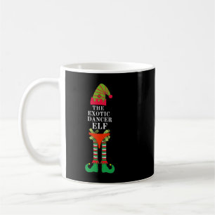 Mug Funky Exotic Dancing Elf Matching Group Noël