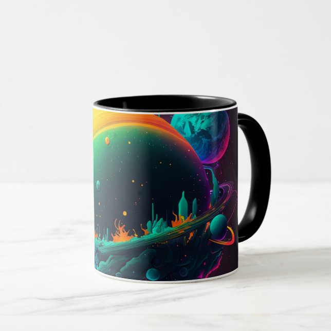 Mug Funky Galaxy (Devant droit)