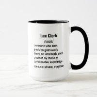 Funky Law Clerk Définition cadeaux pour hommes fem
