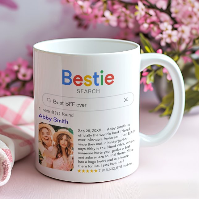 Mug Funky Meilleur Ami Jamais Bestie Résultat de la re (Créateur téléchargé)