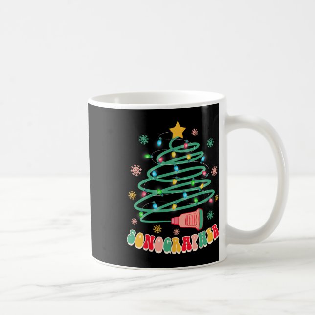 Mug Funky Noël Vibes Sonographer Ultrasound (Droite)