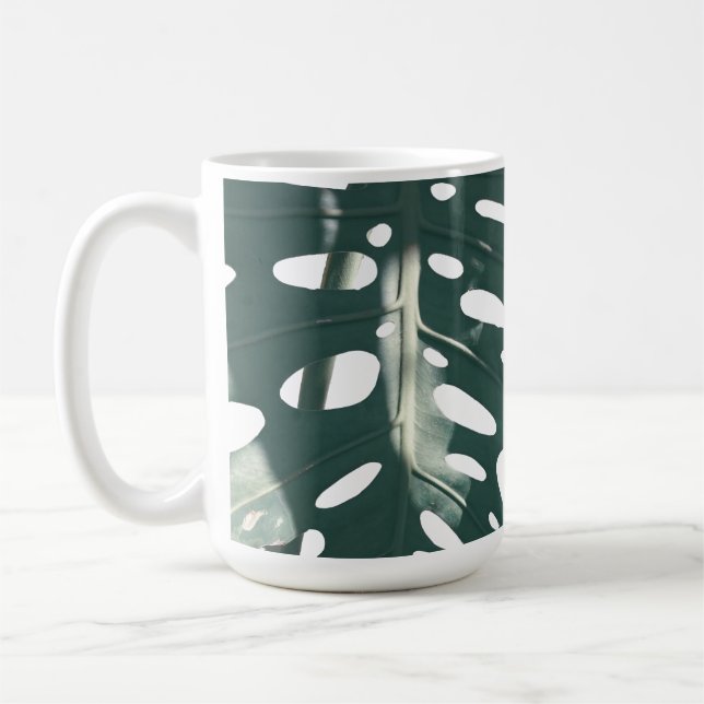 Mug Funky Pale Green Plante de fromage suisse (Gauche)